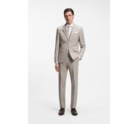 BOSS Abito tre pezzi slim fit in lana vergine - Style H-Houston-3Pcs-262, 50561836 Grigio chiaro 48