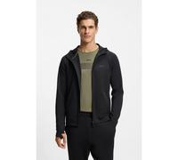 BOSS Giacca di felpa sportiva 'Sicon Active' grigio / nero, Taglia S