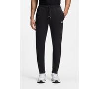 BOSS Active Pantaloni della tuta in gabardine elasticizzata con orli con zip - Style JT_TOC Spin Long, 50554379 Nero L