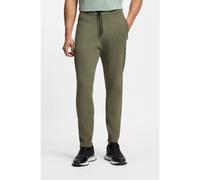 BOSS Active Pantaloni della tuta regular fit in jacquard a righe - Style KN_Active Push TR, 50553769 Oliva XL