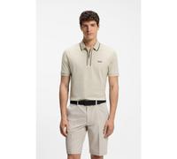 BOSS Active Polo slim fit in cotone elasticizzato con proprietà traspiranti - Style Philix GOC, 50555698 Beige chiaro XS