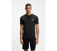 BOSS Active T-shirt slim fit ad asciugatura rapida con elasticità quattro vie - Style TS_TOC Spin CB, 50554544 Nero XXL