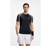 BOSS Active T-shirt slim fit in tessuto elasticizzato con inserti a contrasto - Style TS_TOC Game 2, 50564786 Blu scuro S