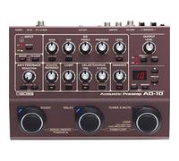 BOSS AD-10 Acoustic Preamp e Pedale Multi-Effetto per Chitarra - Preamplificatore professionale/DI per suonare e registrare con chitarra acustica-elettrificata