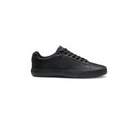 BOSS Faux-leather trainers with plain and grained textures - Style Aiden_Tenn_grltp, 50522833 Nero 39