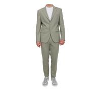 HUGO Abito extra slim fit due pezzi in popeline di misto lana - Style Arti-Hesten253X, 50544524 Calce 46