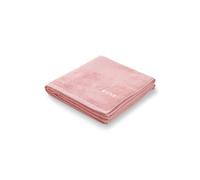 BOSS Asciugamano da bagno in cotone con logo ricamato a contrasto - Style EDGE Blush Bath towel 070, BTOW-EDGE Rosa chiaro ONESI
