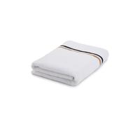 BOSS Asciugamano da bagno in cotone con righe tipiche del marchio sul bordo - Style BLINEA Celadon Bath towel 070, BTOW-BLINEA Colore neutro ONESI