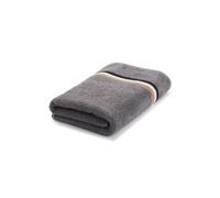 BOSS Asciugamano da bagno in cotone con righe tipiche del marchio sul bordo - Style BLINEA Horizon Bath towel 070/140, BTOW-BLINEA Grigio ONESI