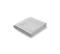 BOSS Asciugamano in cotone con logo ricamato a contrasto - Style EDGE Galaxy Handtowel 050, HTOW-EDGE Argento ONESI
