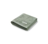 BOSS Asciugamano in cotone con logo ricamato a contrasto - Style EDGE Galaxy Handtowel 050, HTOW-EDGE Verde ONESI