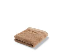 BOSS Asciugamano per il viso in cotone egeo con logo tono su tono - Style LOFT Dalhia Wash towel 030030, WTOW-LOFT Marrone ONESI