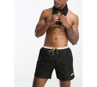 BOSS - Atoll - Pantaloncini da bagno neri-Nero W38.5