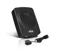 BOSS Audio BAB8 - Subwoofer amplificato per auto, potenza massima 800 Watt, basso profilo, subwoofer da 20,3 cm, telecomando subwoofer, ideale per veicoli che hanno bisogno di bassi ma hanno spazio limitato