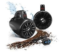 Boss Audio 4 " BM40AMPBT Amplified Waketower Altoparlante Opaco Nero 500W Barca