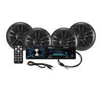 Boss Audio MCBK634B.64 Kit MR634UAB 4 Altoparlanti MR6B Antenna MRANT10 Marino