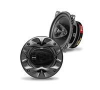 BOSS Audio Systems 2 CH4230B altoparlanti coassiali neri 3 vie da 10 cm 4" 112.5 watt rms e 225 watt max impedenza 4 ohm portiere sportelli auto, sospensione in gomma, a coppia