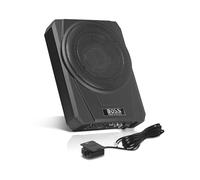 BOSS Audio Systems BASS10 10 Inch Powered Under Seat Car Subwoofer - 1000 Watts Max, Single 4 Ohm Voice Coil, Remote Subwoofer Control, Sold Individually