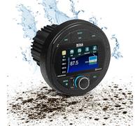 BOSS Audio Systems MGV500B - Ricevitore stereo per barche marine, Bluetooth, senza lettore CD, DVD, radio AM/FM, schermo a colori da 3 pollici, resistente alle intemperie