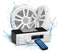 BOSS Audio Systems Pacchetto ricevitore e altoparlante marino MCK500WB.6