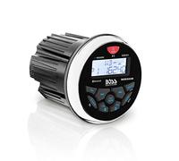 BOSS Audio Systems Ricevitore Stereo per misuratore per Barche Marine MGR350B - unità Principale Bluetooth, nessun Lettore CD Dvd, Amplificatore a 4 canali Integrato, Resistente alle intemperie, USB