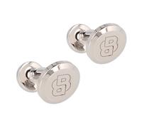 Boss B-Logo Gemelli Ottone 1 cm color argento