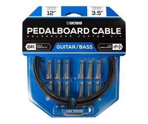 BOSS BCK-12 Kit 6 cavi patch per effetti a pedale da saldare