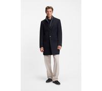 BOSS BECKHAM x BOSS Cappotto slim fit in lana e cashmere - Style SB-Coat-254_DB, 50554924 Blu scuro 50