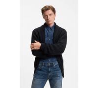 BOSS BECKHAM x BOSS Cardigan relaxed fit in lana e cashmere - Style Horace_DB, 50554341 Blu scuro XXL
