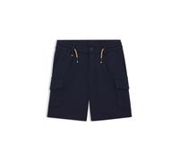 BOSS Bermuda cargo per bambini in tessuto elasticizzato con vita con coulisse - Style J50681/84914A, J50681 Blu scuro 114