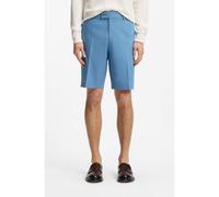 BOSS Bermuda con fit affusolato in cotone, seta e tessuto elasticizzato - Style L-PeetL-S-252, 50538678 Celeste 44