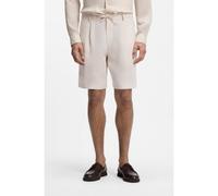 BOSS Bermuda con fit affusolato in lino - Style C-Perin-RDS-S-262, 50567140 Beige chiaro 58