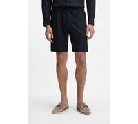 BOSS Bermuda con fit affusolato in lino - Style C-Perin-RDS-S-262, 50567140 Blu scuro 58