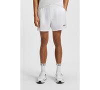 BOSS Bermuda da tennis sportivi in tessuto elasticizzato ad asciugatura rapida - Style S_T-Match 5 inch, 50541382 Bianco M
