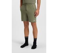 BOSS Bermuda del pigiama in cotone elasticizzato con dettagli nastrati - Style Unique Shorts CW, 50545942 Verde S