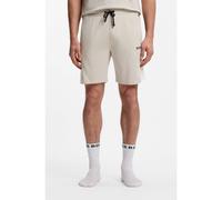 BOSS Bermuda del pigiama in misto cotone con blocchi di colore - Style Balance Shorts, 50557061 Grigio chiaro XXL