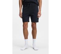 BOSS Bermuda del pigiama in misto cotone con logo ricamato - Style Waffle Shorts, 50535884 Blu scuro M