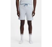 BOSS Bermuda in cotone elasticizzato con logo ricamato - Style Mix&Match Short CW, 50515314 Celeste S