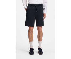BOSS Bermuda in terry di cotone con patch con logo - Style Sewalk, 50511726 Blu scuro 4XL