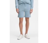 BOSS Bermuda in terry di cotone con patch con logo - Style Sewalk, 50511726 Celeste L