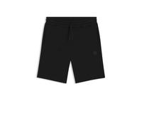 BOSS Bermuda in terry di cotone con patch con logo - Style Sewalk, 50511726 Nero 6XL