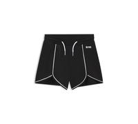 BOSS Bermuda per bambini in tessuto elasticizzato con profili e logo - Style J50646/09B10A, J50646 Nero 114