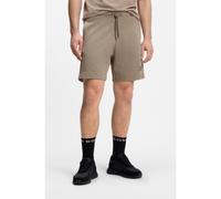 BOSS Bermuda relaxed fit in cotone french terry - Style JT_Shorts, 50564105 Marrone chiaro XL