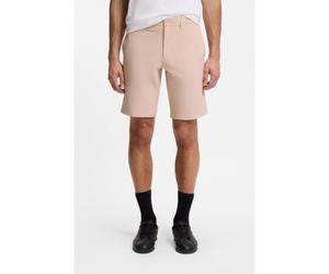 BOSS Bermuda slim fit in tessuto elasticizzato idrorepellente - Style S_Commuter_10.5 inch, 50540337 Arancio chiaro 58