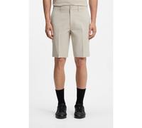 BOSS Bermuda slim fit in tessuto elasticizzato idrorepellente - Style S_Commuter_10.5 inch, 50540337 Beige chiaro 52