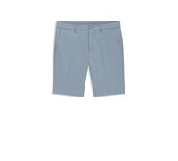 BOSS Bermuda slim fit in tessuto elasticizzato idrorepellente - Style S_Commuter_10.5 inch, 50540337 Grigio 46