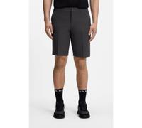 BOSS Bermuda slim fit in tessuto elasticizzato idrorepellente - Style S_Commuter_10.5 inch, 50540337 Grigio scuro 54