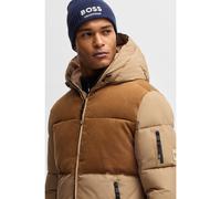 BOSS Berretto da pescatore da equitazione in cotone - Style FISHER BEANIE DARK GREY, B6U1602 Blu scuro pz.