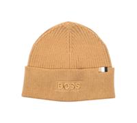 Boss - Berretto Lavabile in Lana e Cotone - - Accessories - Uomo - Beige - ONE SIZE