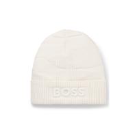 BOSS Berretto per bambini con motivi e logo ricamato - Style J52655/21CT0, J52655 Beige chiaro 48